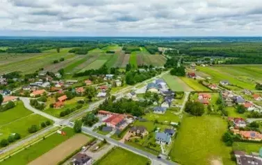 Gmina Adam&oacute;wka z lotu ptaka 2
