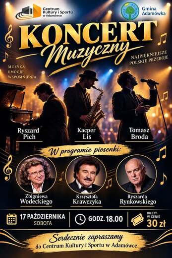 WYJĄTKOWY KONCERT MUZYCZNY!