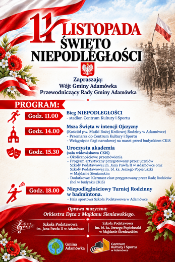 NARODOWE ŚWIĘTO NIEPODLEGŁOŚC