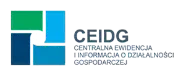 Baner CEIDG