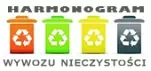 Baner Harmonogram wywozu śmieci