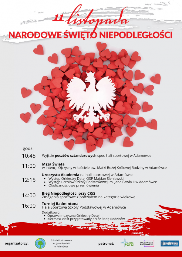 11 listopada &ndash; Narodowe Święto Niepodległości