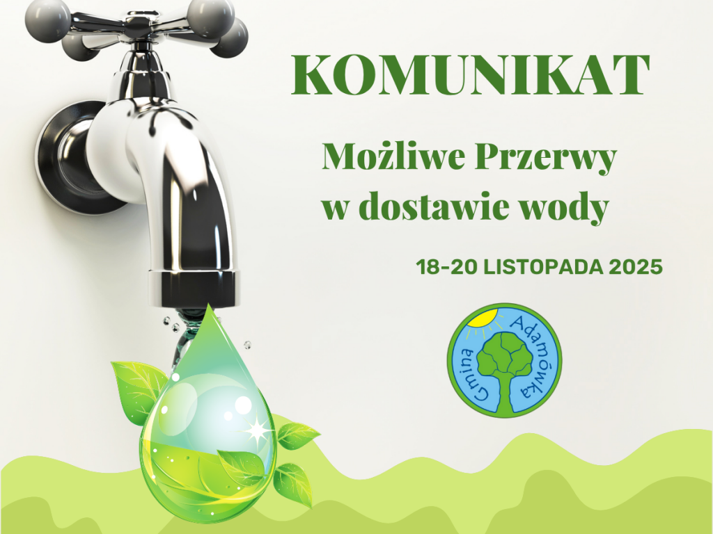 PRZERWA W DOSTAWIE WODY W CIEPLICACH