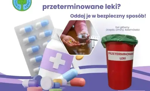 Masz w domu przeterminowane leki? Oddaj je w bezpieczny sposób!