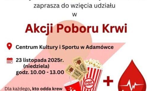 Oddaję krew, ratuję życie