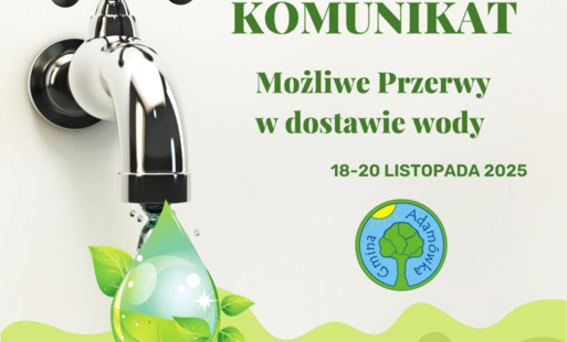PRZERWA W DOSTAWIE WODY W CIEPLICACH