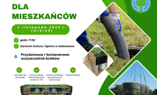 SPOTKANIE INFORMACYJNE DLA MIESZKAŃCÓW