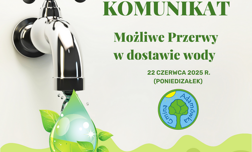 Komunikat dla mieszkańców Adamówki