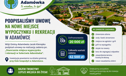 Powstanie nowe miejsce wypoczynku i rekreacji