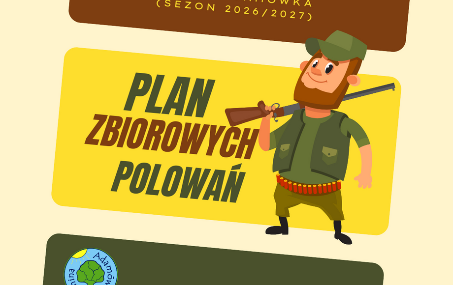 Plan polowań zbiorowych w sezonie 2026/2027