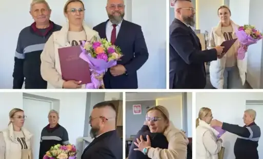 Podziękowanie za współpracę.