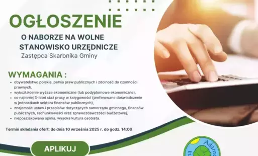 Baner Ogłoszenie o naborze