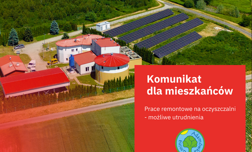 Komunikat dla mieszkańców
