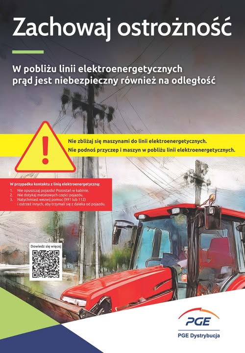 Kampania edukacyjna „Bądź Bezpieczny z PGE Dystrybucja”